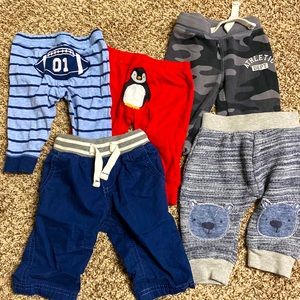 3month baby pants bundle